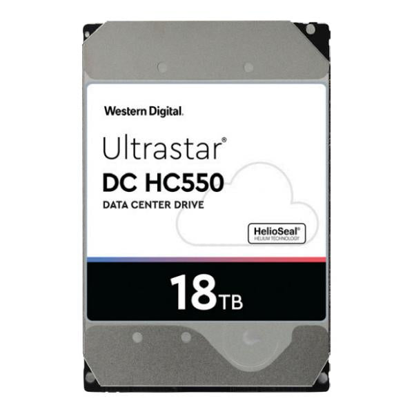 Hard Disk Western Digital Ultrastar DC HC550 3,5" 18 TB - Disponibile in 3-4 giorni lavorativi