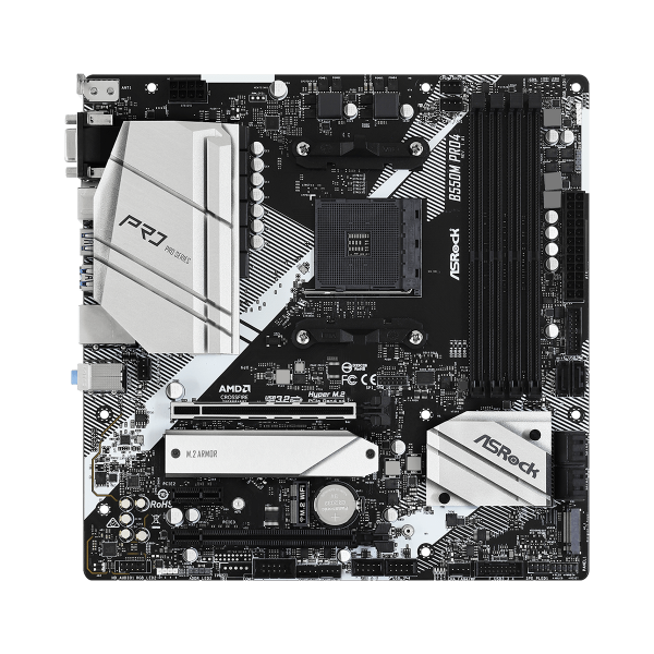 Scheda Madre ASRock B550M Pro4 AMD B550 AMD AM4 - Disponibile in 3-4 giorni lavorativi