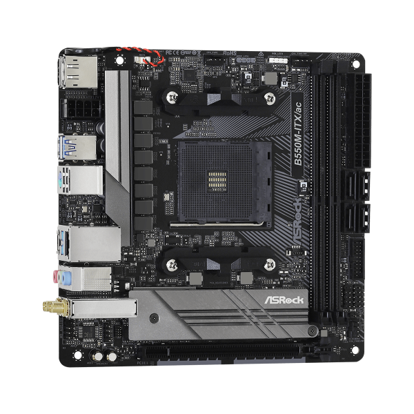 Scheda Madre ASRock B550M-ITX/ac AMD B550 AMD AM4 - Disponibile in 3-4 giorni lavorativi