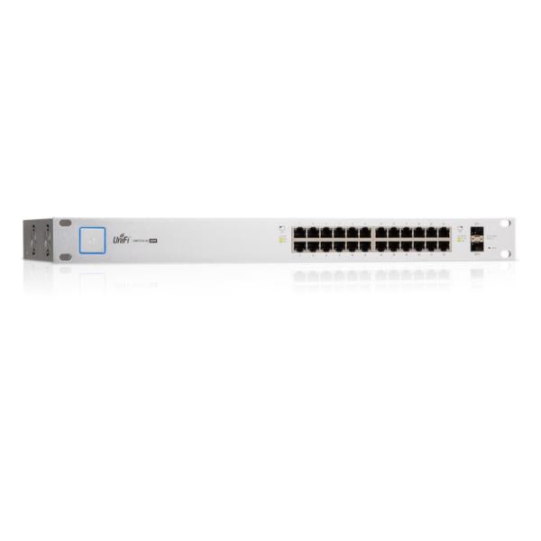 UniFI UBIQUITI Switch US-24-250W 24 Porte Lan Gigabit PoE+ Budget 250W + 2 Porte 1G SFP L2 - Disponibile in 3-4 giorni lavorativi