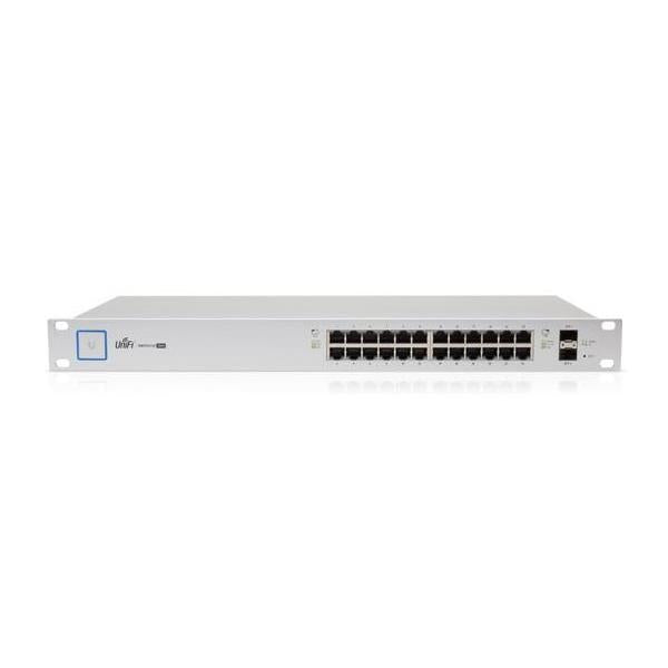 UniFI UBIQUITI Switch US-24-250W 24 Porte Lan Gigabit PoE+ Budget 250W + 2 Porte 1G SFP L2 - Disponibile in 3-4 giorni lavorativi