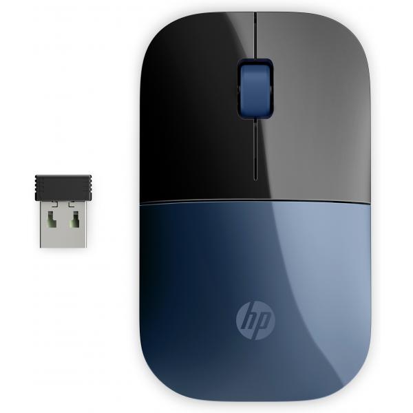 HP Z3700 MOUSE WIRELESS OTTICO 1200 DPI NERO BLU - Disponibile in 3-4 giorni lavorativi Hp