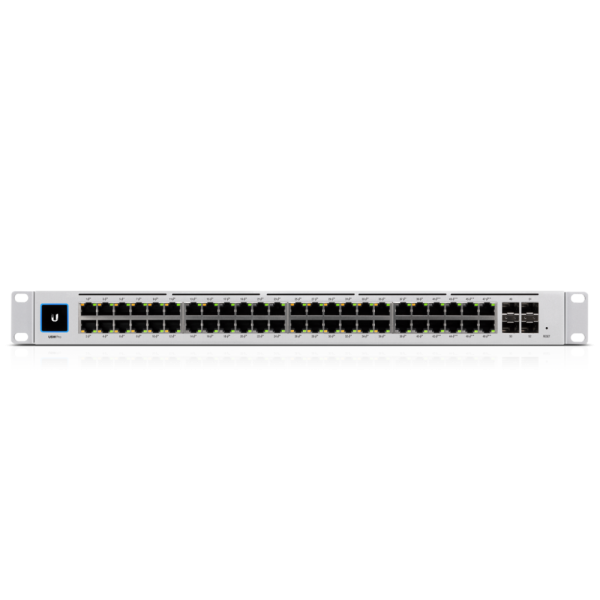 Ubiquiti Networks UniFi USW-PRO-48 switch di rete Gestito L2/L3 Gigabit Ethernet (10/100/1000) 1U Argento - Disponibile in 6-7 giorni lavorativi