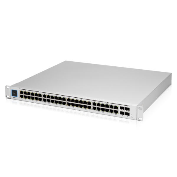 Ubiquiti Networks UniFi USW-PRO-48 switch di rete Gestito L2/L3 Gigabit Ethernet (10/100/1000) 1U Argento - Disponibile in 6-7 giorni lavorativi