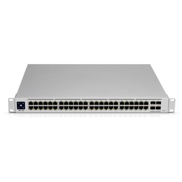 Ubiquiti Networks UniFi USW-PRO-48 switch di rete Gestito L2/L3 Gigabit Ethernet (10/100/1000) 1U Argento - Disponibile in 6-7 giorni lavorativi