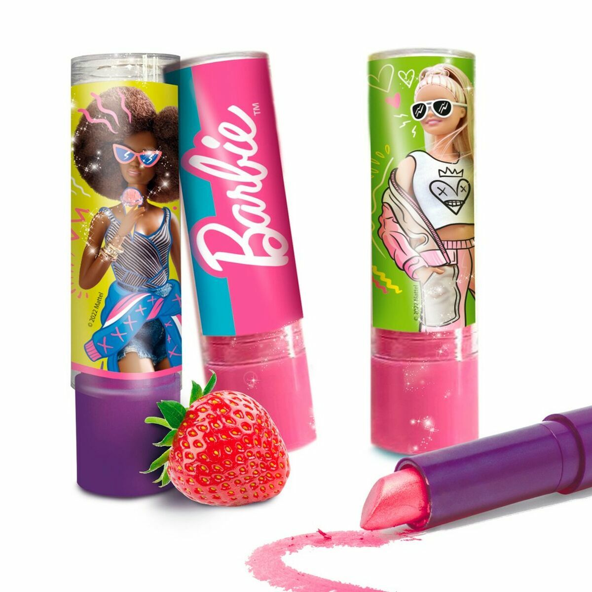 Kit per creare il Trucco Lisciani Giochi Barbie 15 Pezzi Rossetti - Disponibile in 3-4 giorni lavorativi