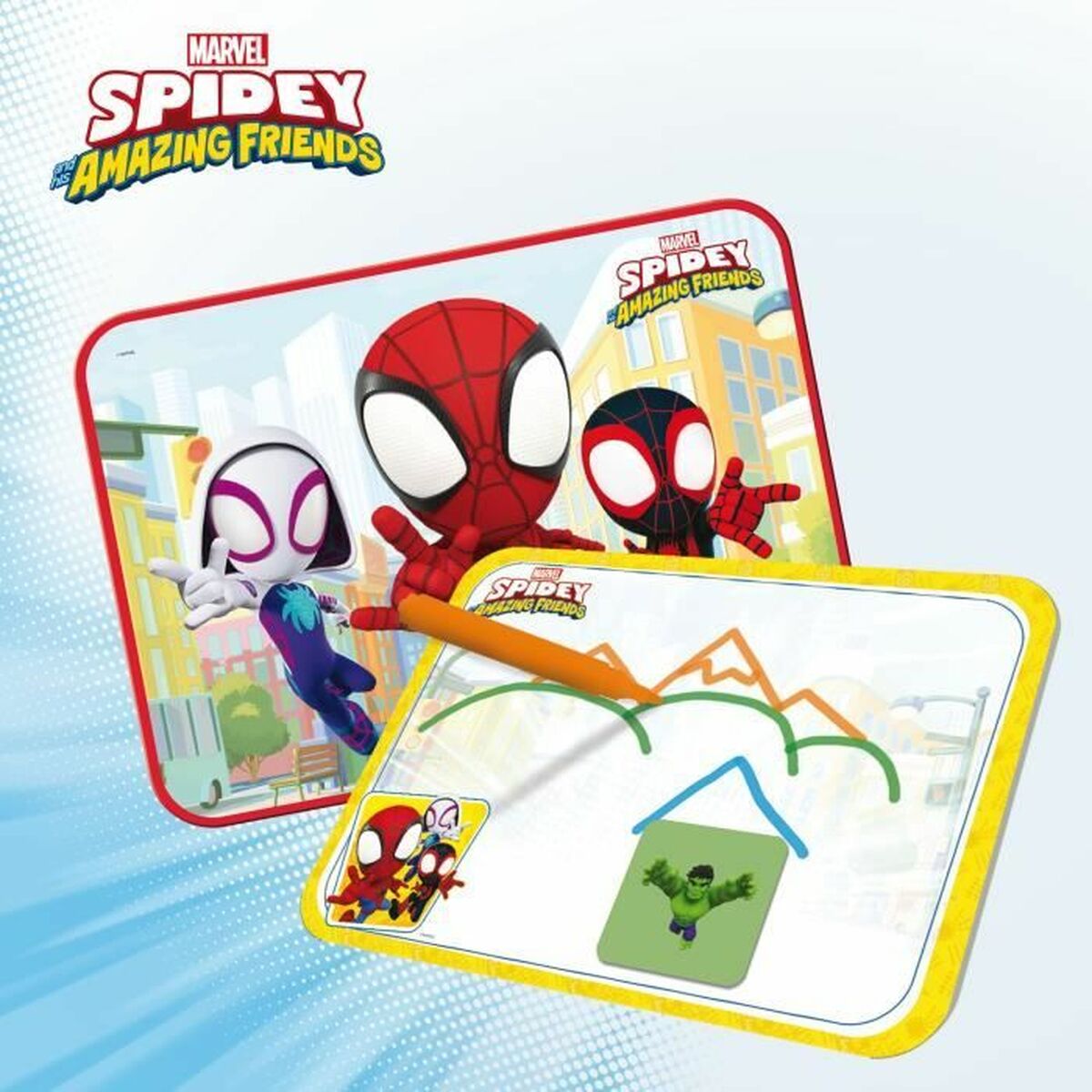 Gioco da Tavolo Lisciani Giochi Spidey Super desk (Inglés, Alemán) - Disponibile in 3-4 giorni lavorativi