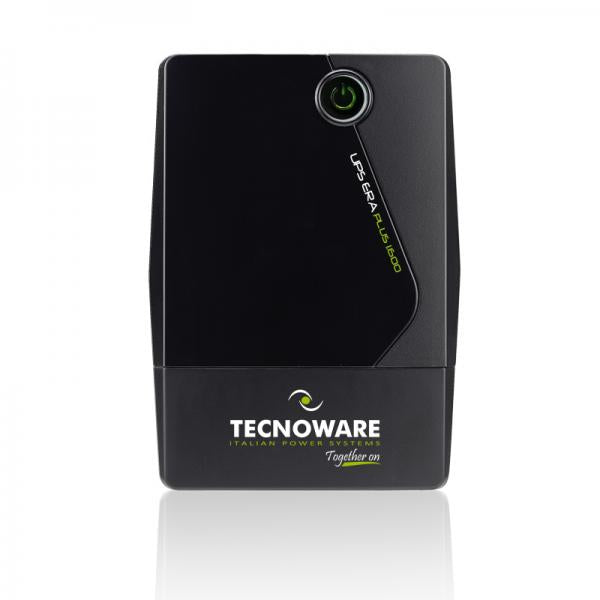 UPS TECNOWARE ERA PLUS 1600 1600VA/1120W Tecnolog LineInteractive con stabiliz ondaPseudosinusoidale Schuko USB FGCERAPL1602SCH - Disponibile in 3-4 giorni lavorativi