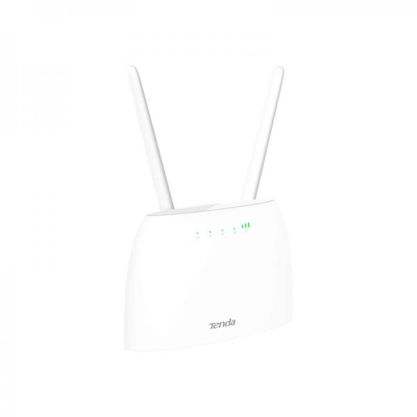 ROUTER TENDA 4G06 300Mbps Wireless N300 4G LTE VOLTE CAT.4 Supp FDD LTE/TDD-LTE/WCDMA/GSM 1P GE WAN/LAN,1P GE LAN 2FF SIM 1P RJ1 - Disponibile in 3-4 giorni lavorativi