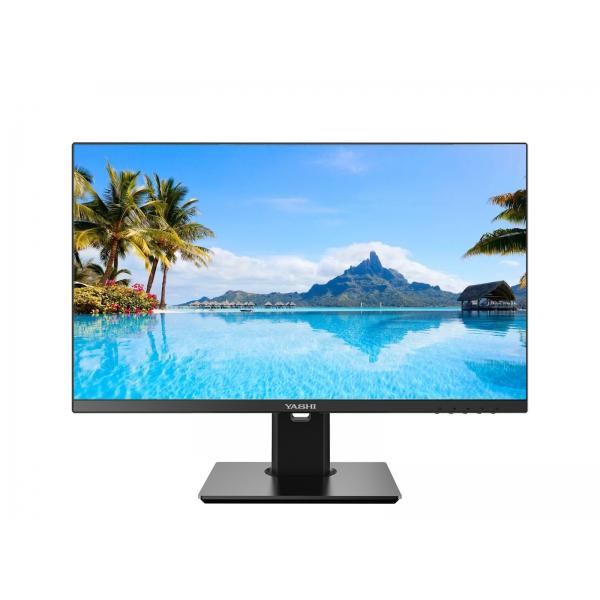 Monitor Nuovo MONITOR YASHI 24'' YZ2461 Matrix 1920x1080 1ms OD 300cd/m 1000:1 2x2W MM HDMI DP VESA PIVOT - Disponibile in 3-4 giorni lavorativi