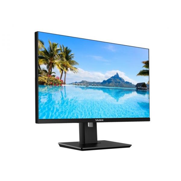 Monitor Nuovo MONITOR YASHI 24'' YZ2461 Matrix 1920x1080 1ms OD 300cd/m 1000:1 2x2W MM HDMI DP VESA PIVOT - Disponibile in 3-4 giorni lavorativi