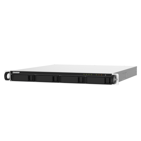 NAS RACK 1U QNAP TS-432PXU-2G 4HD 3,5"/2,5" NOHD 2P 10GBE SFP+ 2P 2.5 GBE USB3.0 2GB DDR4 QUADCORE AL-324 1.7GHZ 250w - Disponibile in 3-4 giorni lavorativi