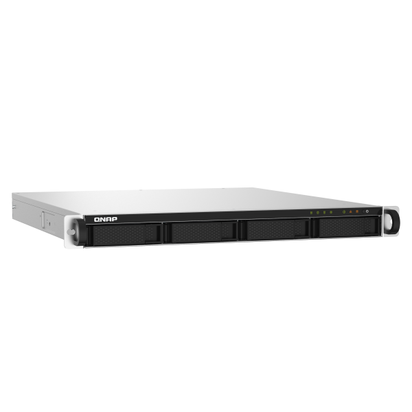 NAS RACK 1U QNAP TS-432PXU-2G 4HD 3,5"/2,5" NOHD 2P 10GBE SFP+ 2P 2.5 GBE USB3.0 2GB DDR4 QUADCORE AL-324 1.7GHZ 250w - Disponibile in 3-4 giorni lavorativi