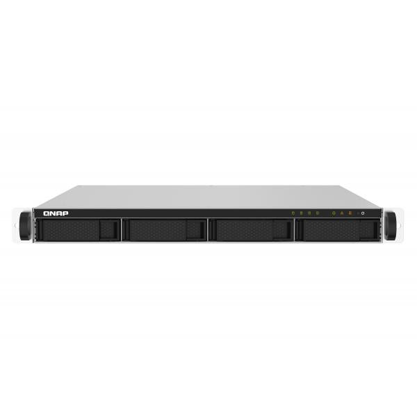 NAS RACK 1U QNAP TS-432PXU-2G 4HD 3,5"/2,5" NOHD 2P 10GBE SFP+ 2P 2.5 GBE USB3.0 2GB DDR4 QUADCORE AL-324 1.7GHZ 250w - Disponibile in 3-4 giorni lavorativi