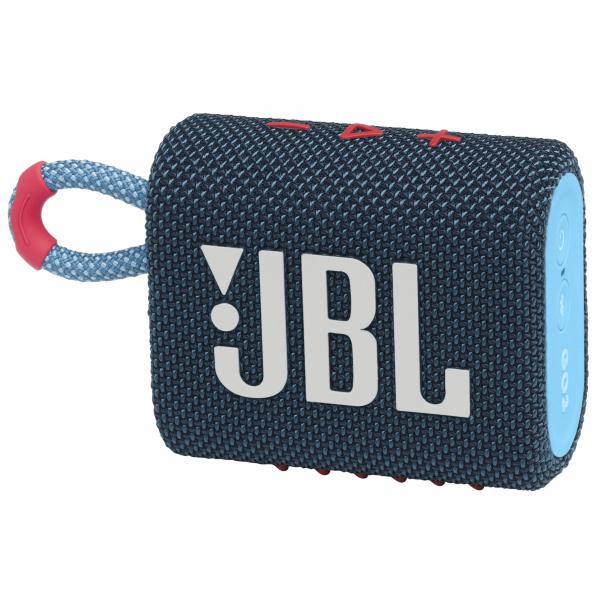 JBL GO3 Portable BT Speaker Blue/Pink - Disponibile in 2-3 giorni lavorativi Jbl