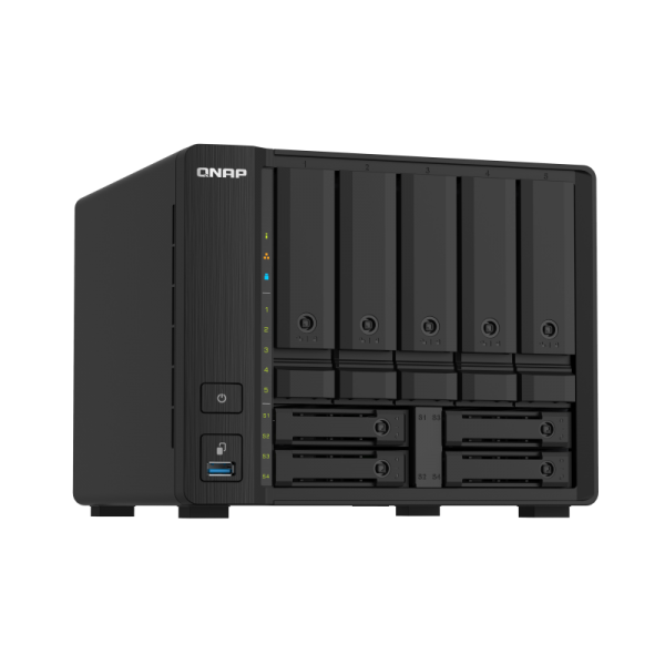 QNAP TS-932PX Alpine AL-324 Collegamento ethernet LAN Tower Nero NAS - Disponibile in 6-7 giorni lavorativi