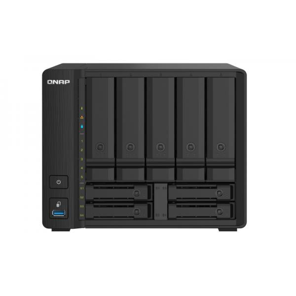 QNAP TS-932PX Alpine AL-324 Collegamento ethernet LAN Tower Nero NAS - Disponibile in 6-7 giorni lavorativi