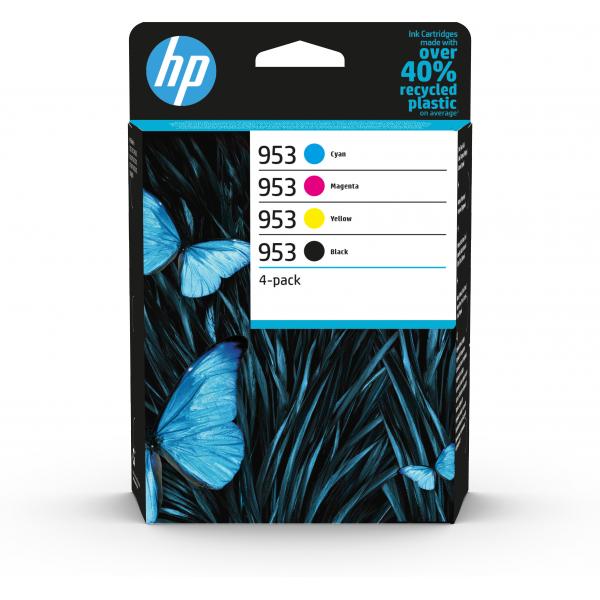 HP 953 CARTUCCIA INK-JET 4 COLORI NERO GIALLO CIANO MAGENTA - Disponibile in 3-4 giorni lavorativi Hp