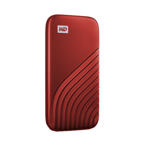 Western Digital My Passport 2000 GB Rosso - Disponibile in 6-7 giorni lavorativi