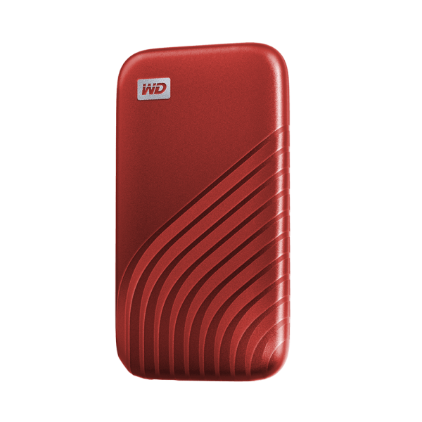 Western Digital My Passport 2000 GB Rosso - Disponibile in 6-7 giorni lavorativi