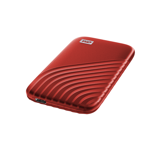 Western Digital My Passport 2000 GB Rosso - Disponibile in 6-7 giorni lavorativi