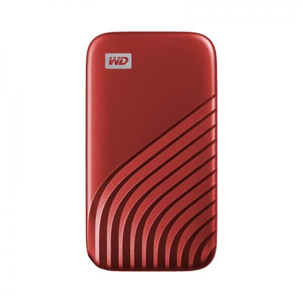 Western Digital My Passport 2000 GB Rosso - Disponibile in 6-7 giorni lavorativi