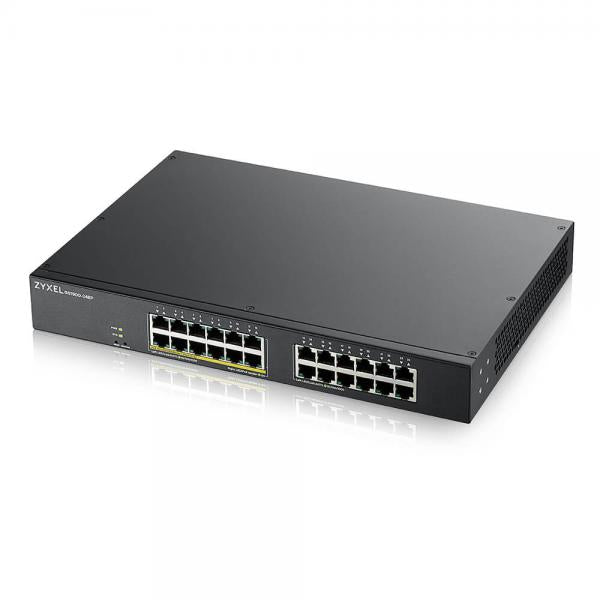 ZYXEL SWITCH MANAGED 24 PORTE GIGABIT DI CUI 12 POE, SUPPORTO IPV6, VLAN, RACK - Disponibile in 3-4 giorni lavorativi