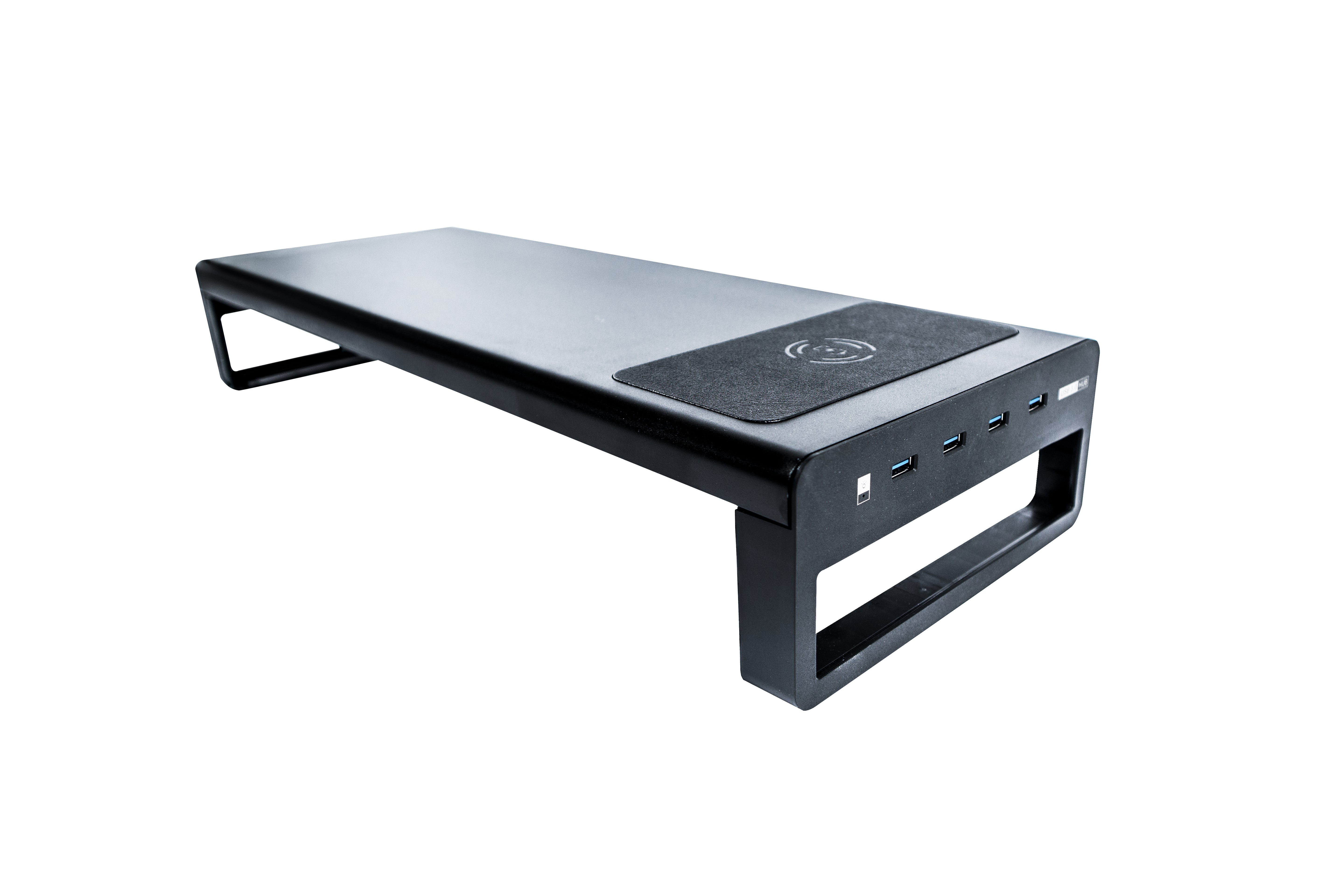 Supporto da Tavolo per Schermo iggual IGG316900 USB 3.0 Nero - Disponibile in 3-4 giorni lavorativi