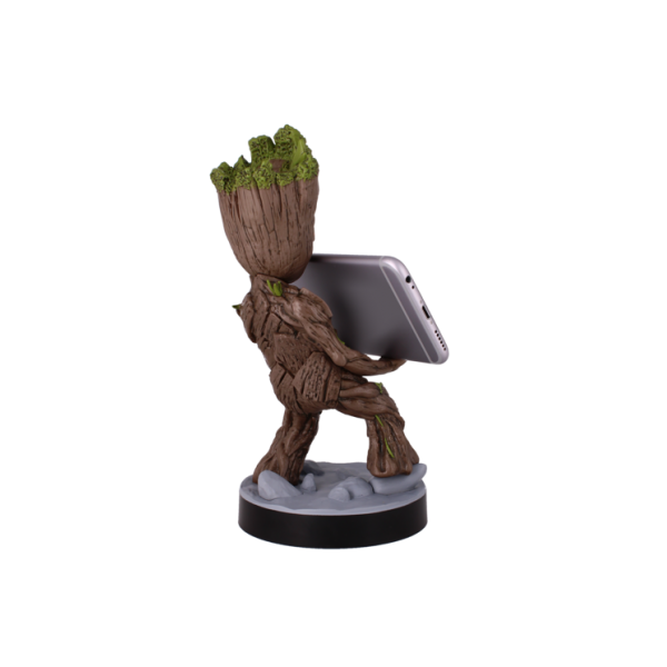 MARVEL AVENGERS THE INFINITY SAGA BABY GROOT CABLE GUY (porta smartphone/controller + cavo USB 2 metri separato) - Disponibile in 2/3 giorni lavorativi