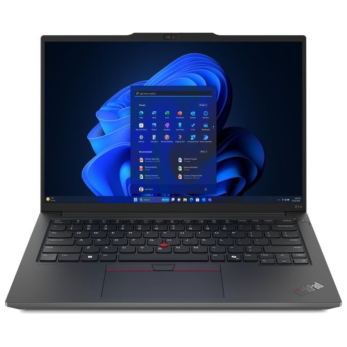 PC Notebook Nuovo Lenovo ThinkPad E14 AMD Ryzen 7 7735hs 16Gb Hd 512Gb Ssd 14'' Windows 11 Pro - Disponibile in 3-4 giorni lavorativi