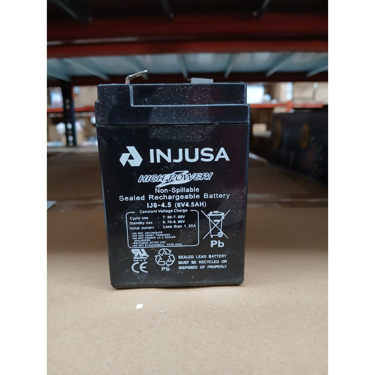 Batteria ricaricabile Injusa 6 V 4,2 Ah - Disponibile in 3-4 giorni lavorativi