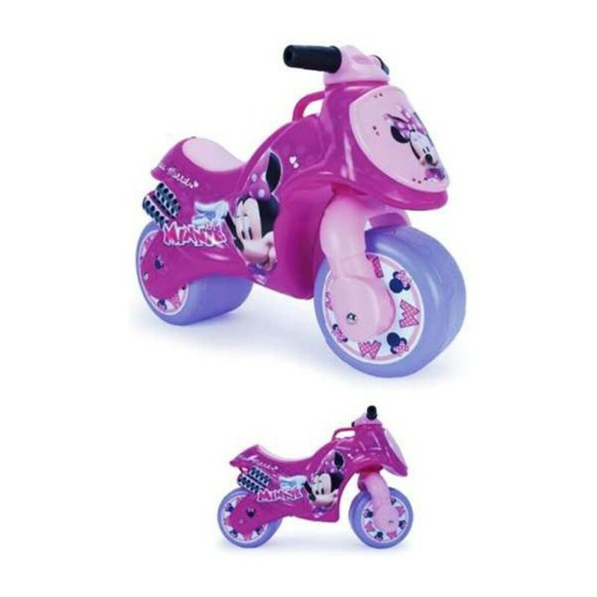 Moto a Spinta Minnie Mouse Neox Rosa (69 x 27,5 x 49 cm) - Disponibile in 3-4 giorni lavorativi