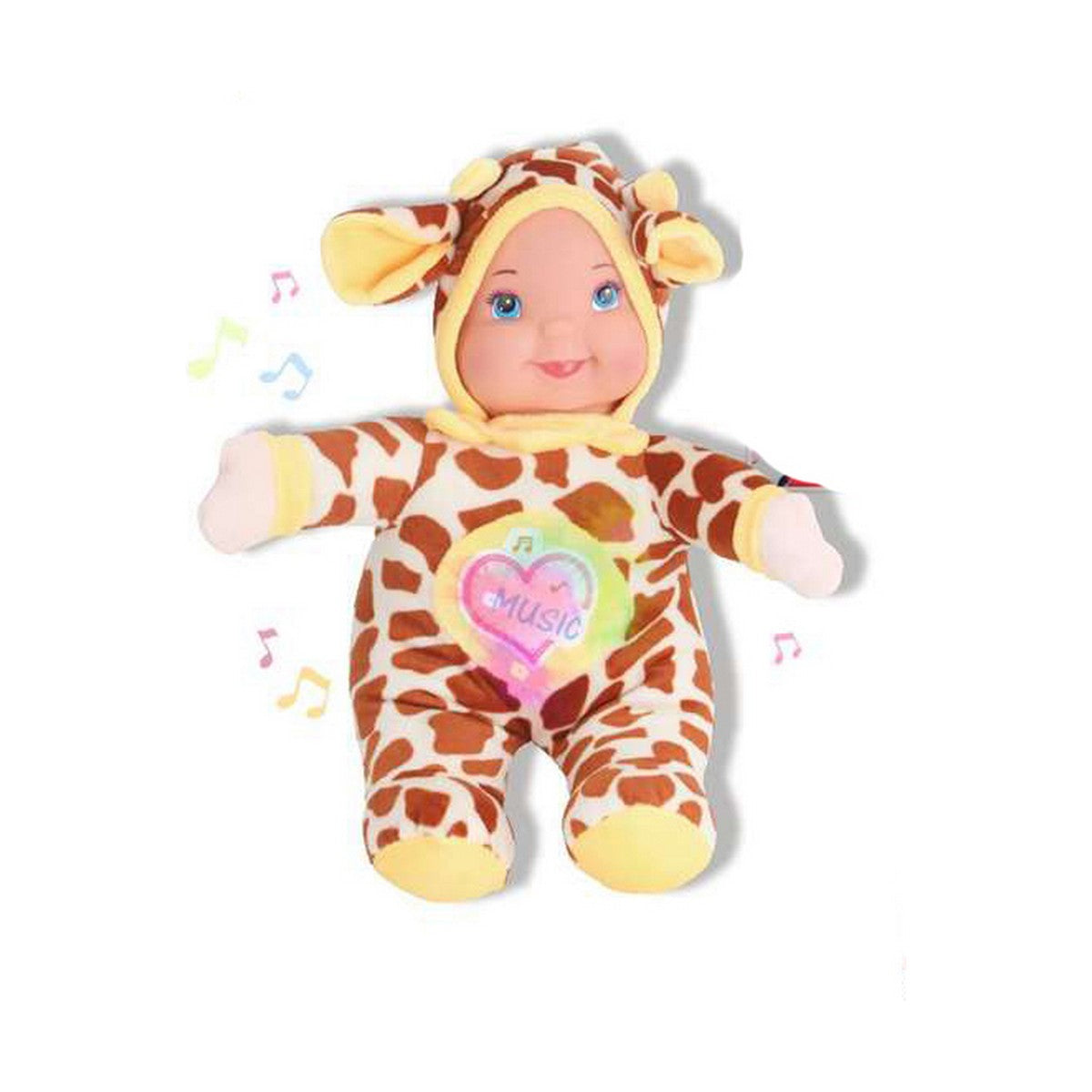 Baby doll Reig Peluche Musicale 35 cm Giraffa - Disponibile in 3-4 giorni lavorativi