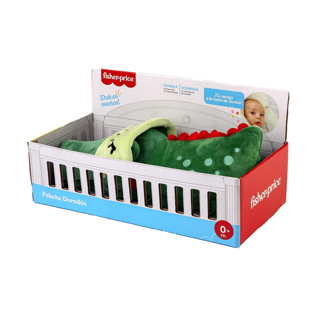 Peluche Fisher Price Coccodrillo 30 cm - Disponibile in 3-4 giorni lavorativi