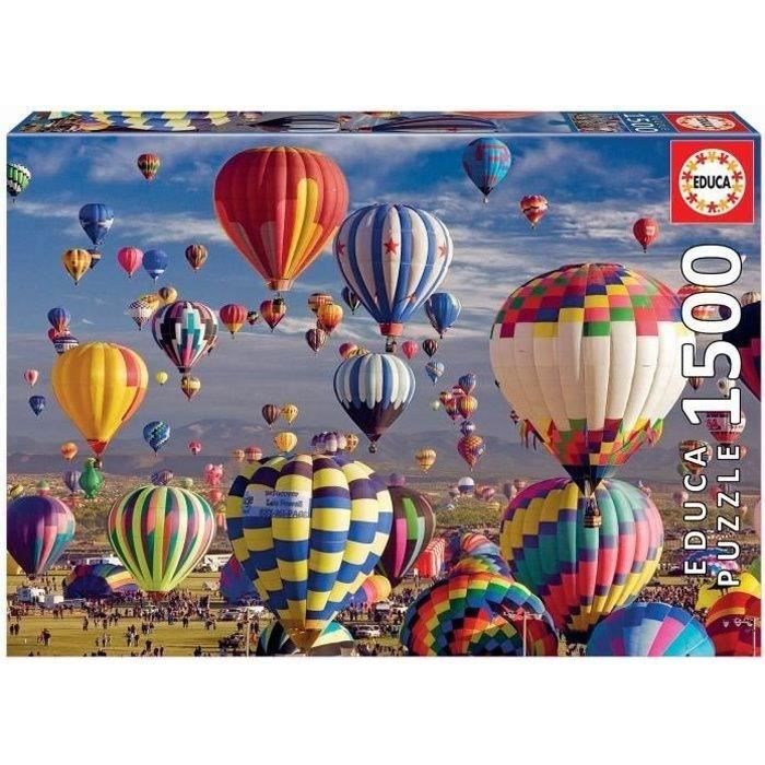 EDUCA - Puzzle - 1500 MONTGOLFIeRES - Disponibile in 3-4 giorni lavorativi