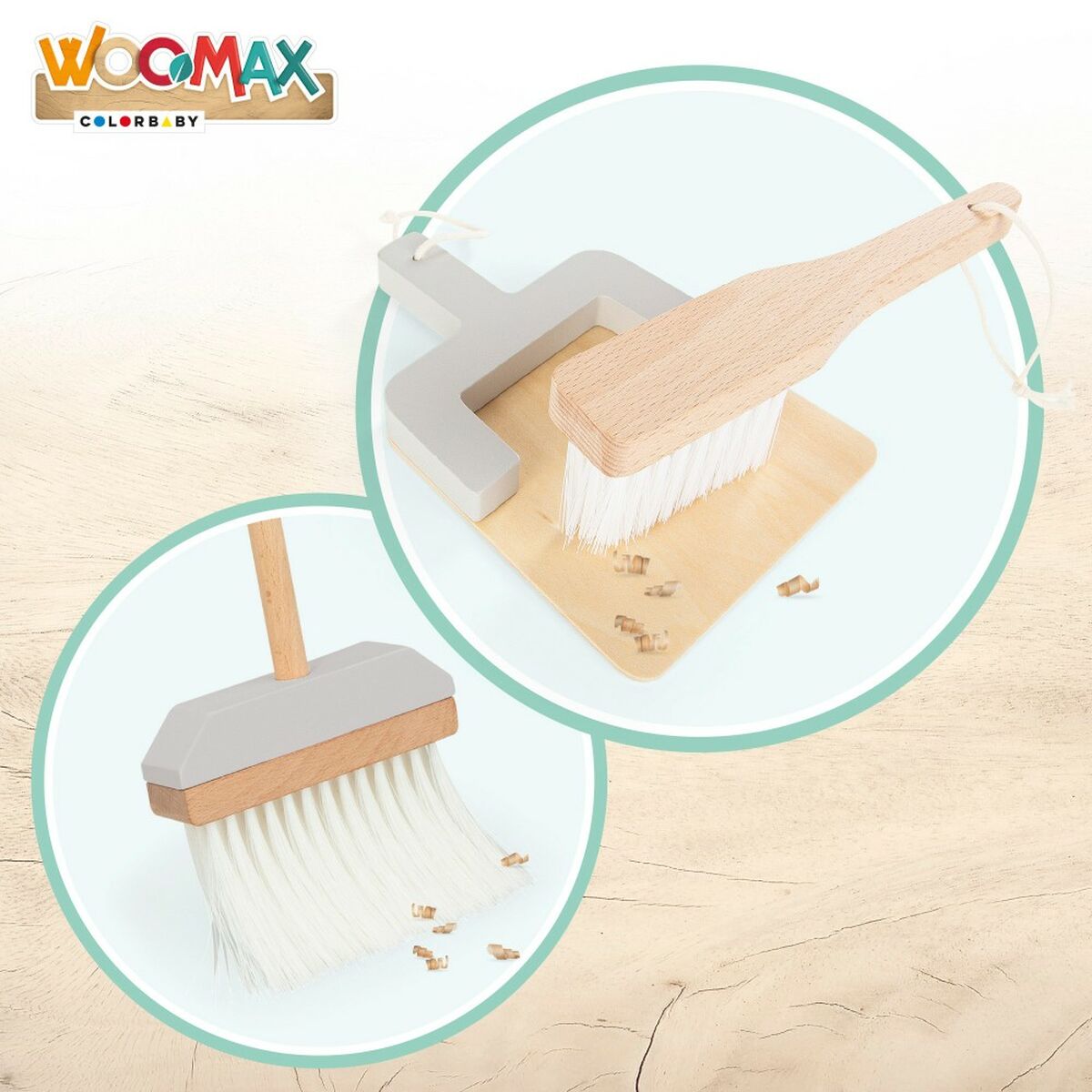 Kit per Cleaning & Storage Woomax Giocattolo 23,5 x 75 x 23,5 cm - Disponibile in 3-4 giorni lavorativi