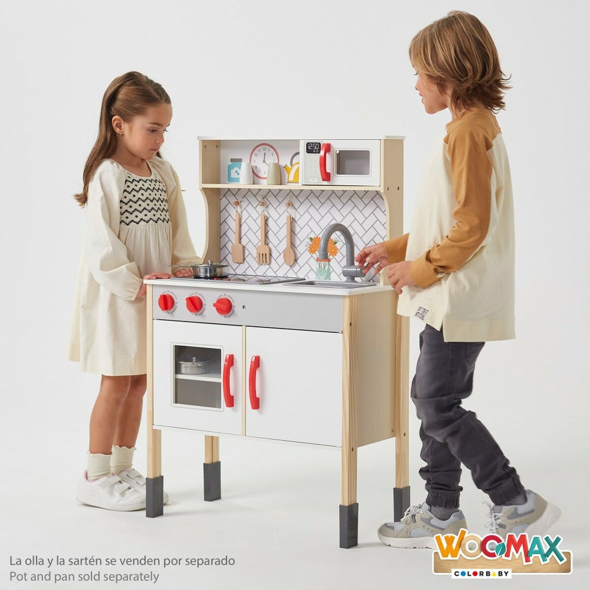 Cucina Giocattolo Woomax 59,5 x 94,5 x 30 cm - Disponibile in 3-4 giorni lavorativi Woomax