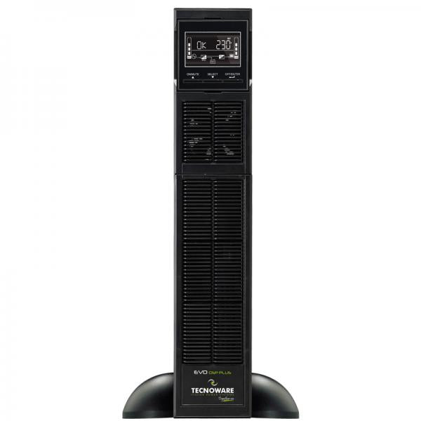 UPS TECNOWARE EVO PLUS 1200 RACK/TOWER 1200VA/1080W On-Line Doppia Conversione Onda Sinusoidale FGCEDP1202RTIEC - Disponibile in 3-4 giorni lavorativi