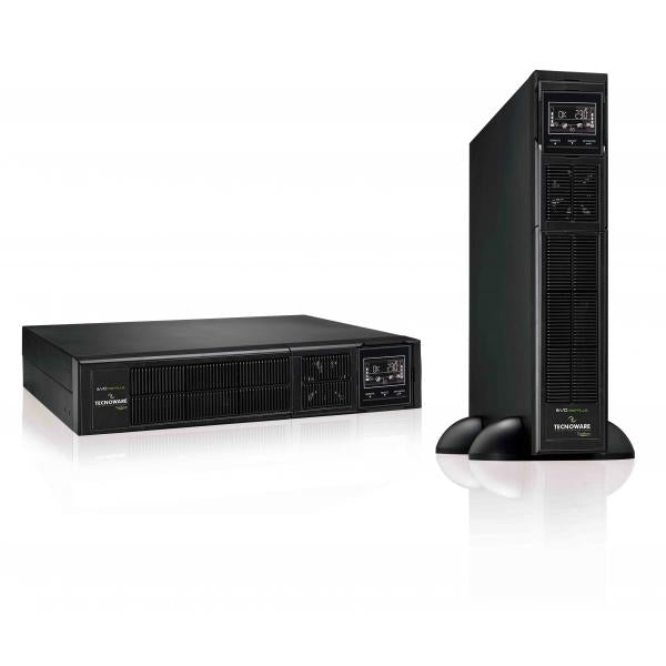 UPS TECNOWARE EVO PLUS 1200 RACK/TOWER 1200VA/1080W On-Line Doppia Conversione Onda Sinusoidale FGCEDP1202RTIEC - Disponibile in 3-4 giorni lavorativi