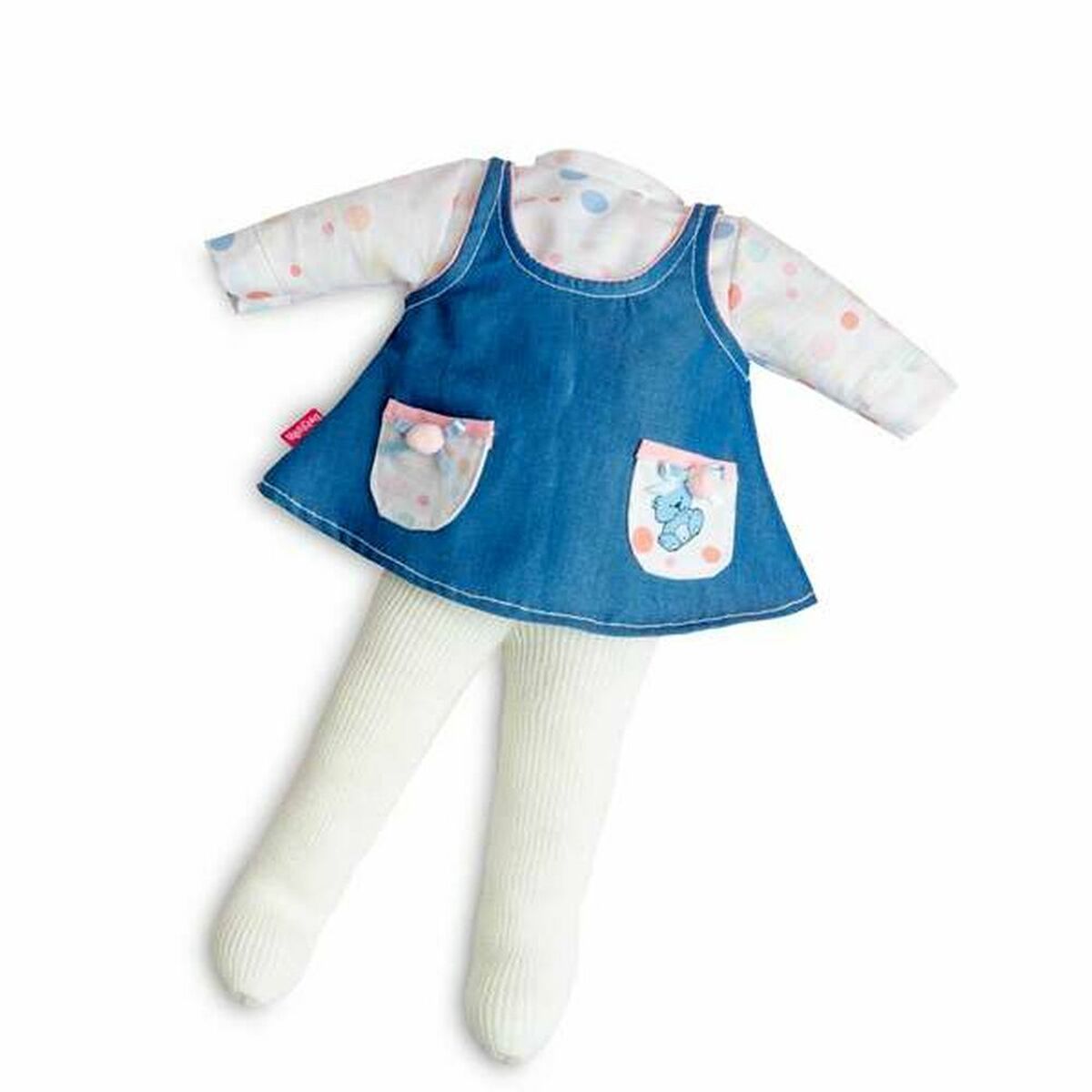 Vestito Berjuan Baby Susu 38 cm Cowboy - Disponibile in 3-4 giorni lavorativi