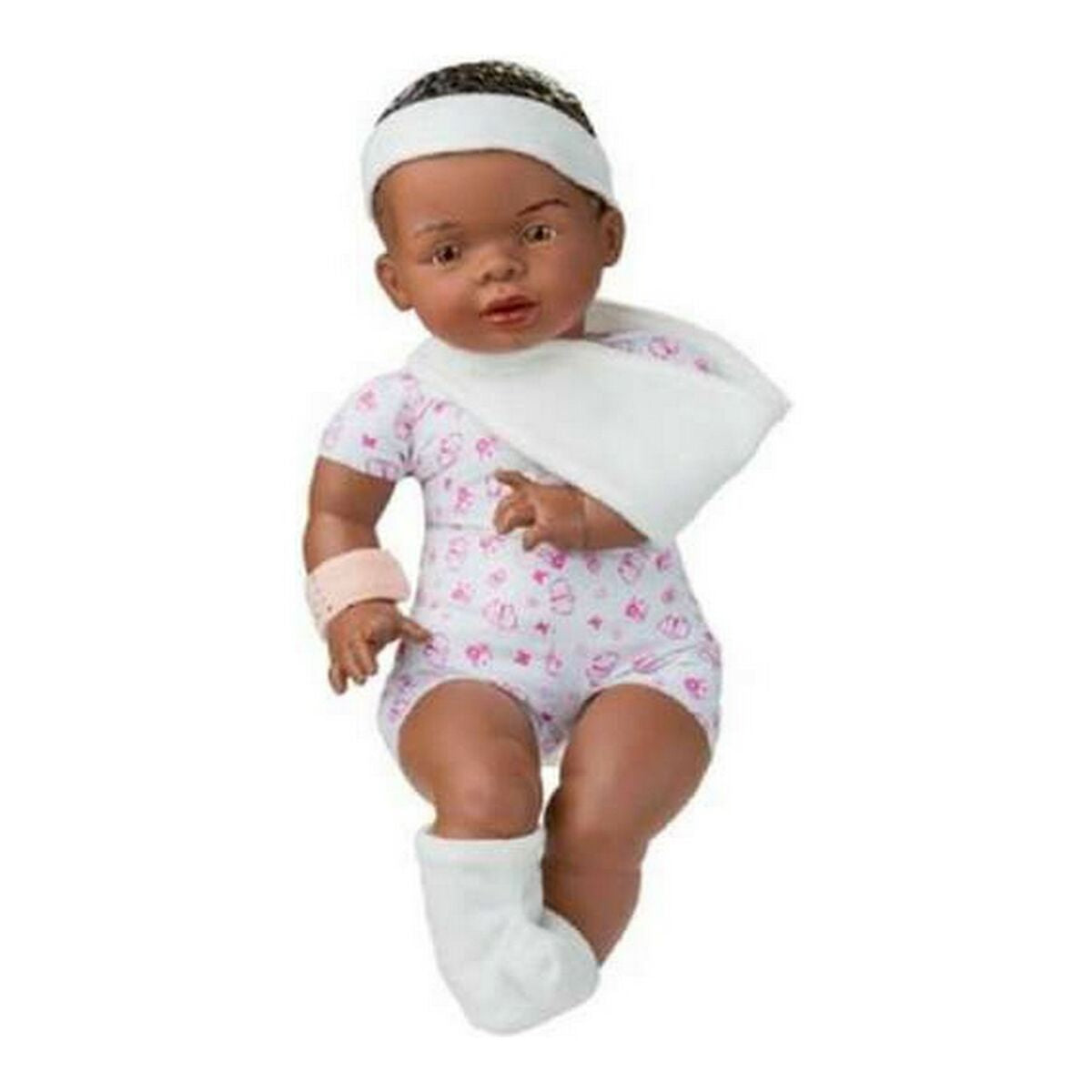 Baby doll Berjuan Newborn Africana 45 cm (45 cm) - Disponibile in 3-4 giorni lavorativi