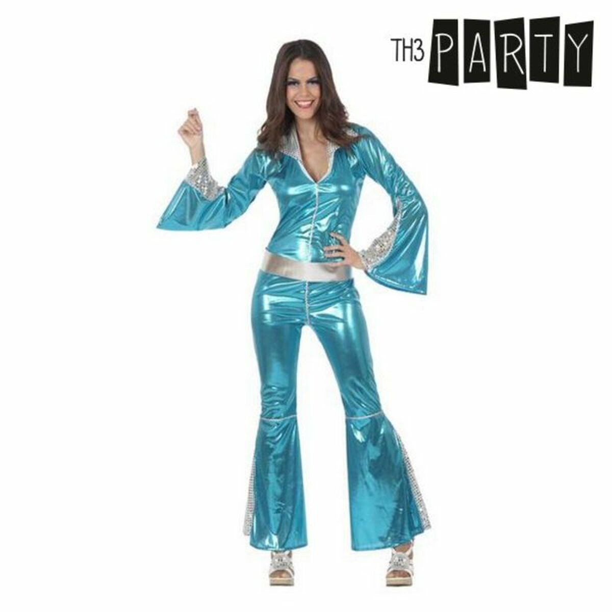 Costume per Adulti Th3 Party Azzurro (2 Pezzi) Taglia:XL - Disponibile in 3-4 giorni lavorativi