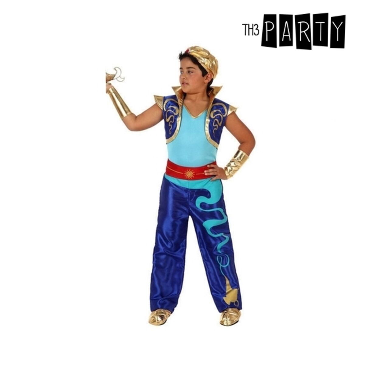 Costume per Bambini Th3 Party Aladdin Multicolore Taglia:7-9 Anni - Disponibile in 3-4 giorni lavorativi