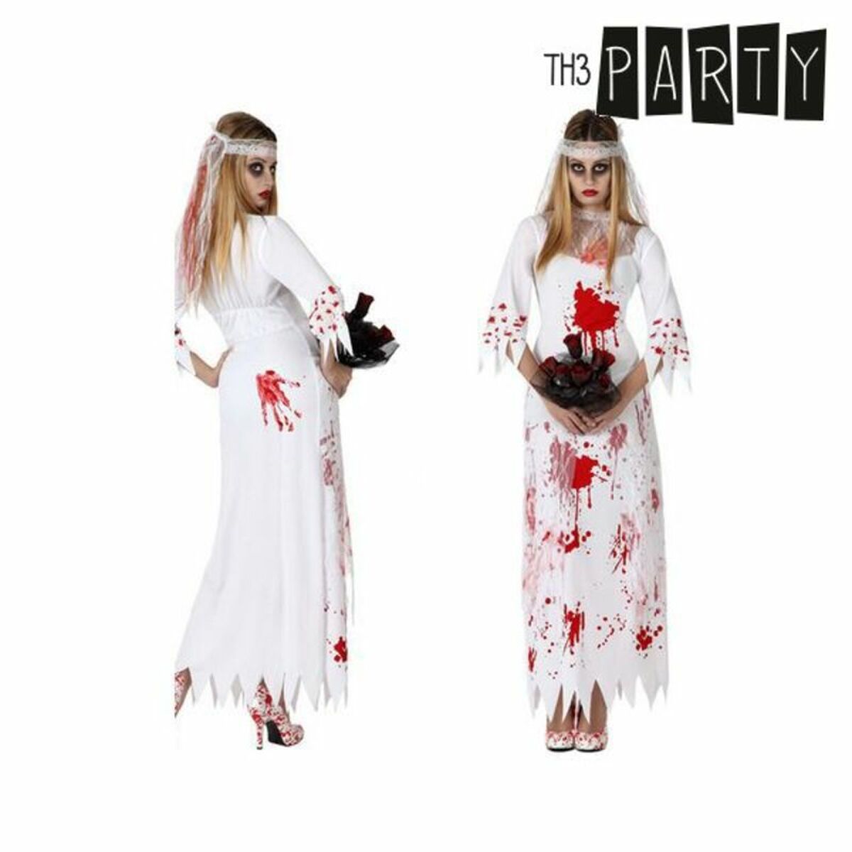 Costume per Adulti Th3 Party Bianco Assassino (2 Pezzi) Taglia:XL - Disponibile in 3-4 giorni lavorativi Th3 Party