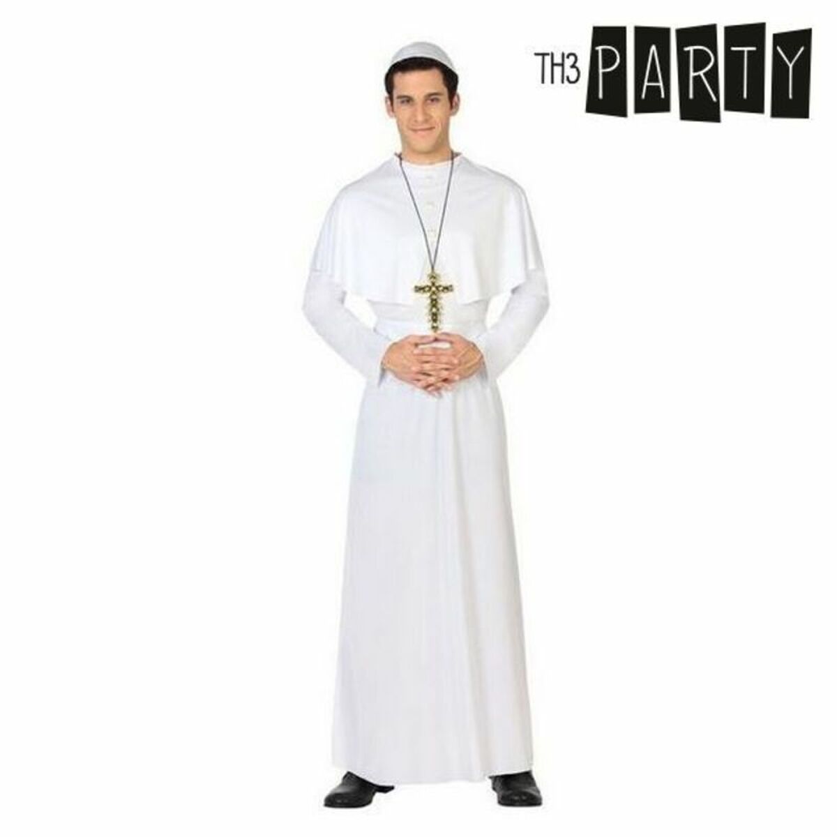 Costume per Adulti Pope Papa (3 pcs) Taglia:XL - Disponibile in 3-4 giorni lavorativi