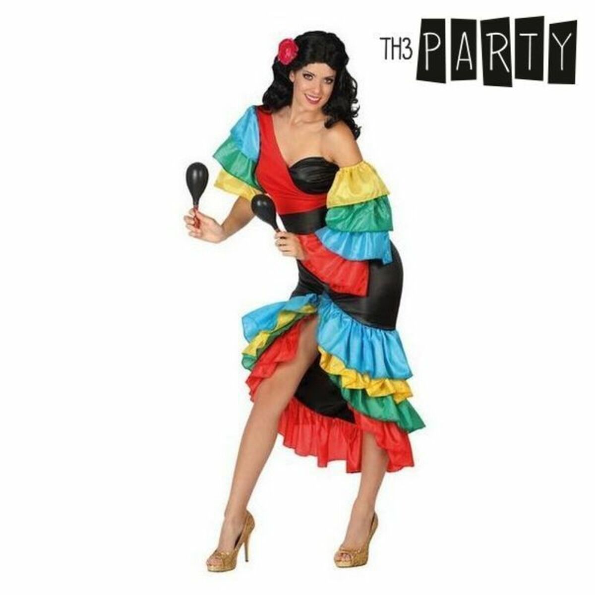 Costume per Adulti Th3 Party Multicolore (2 Unità) Taglia:M/L - Disponibile in 3-4 giorni lavorativi