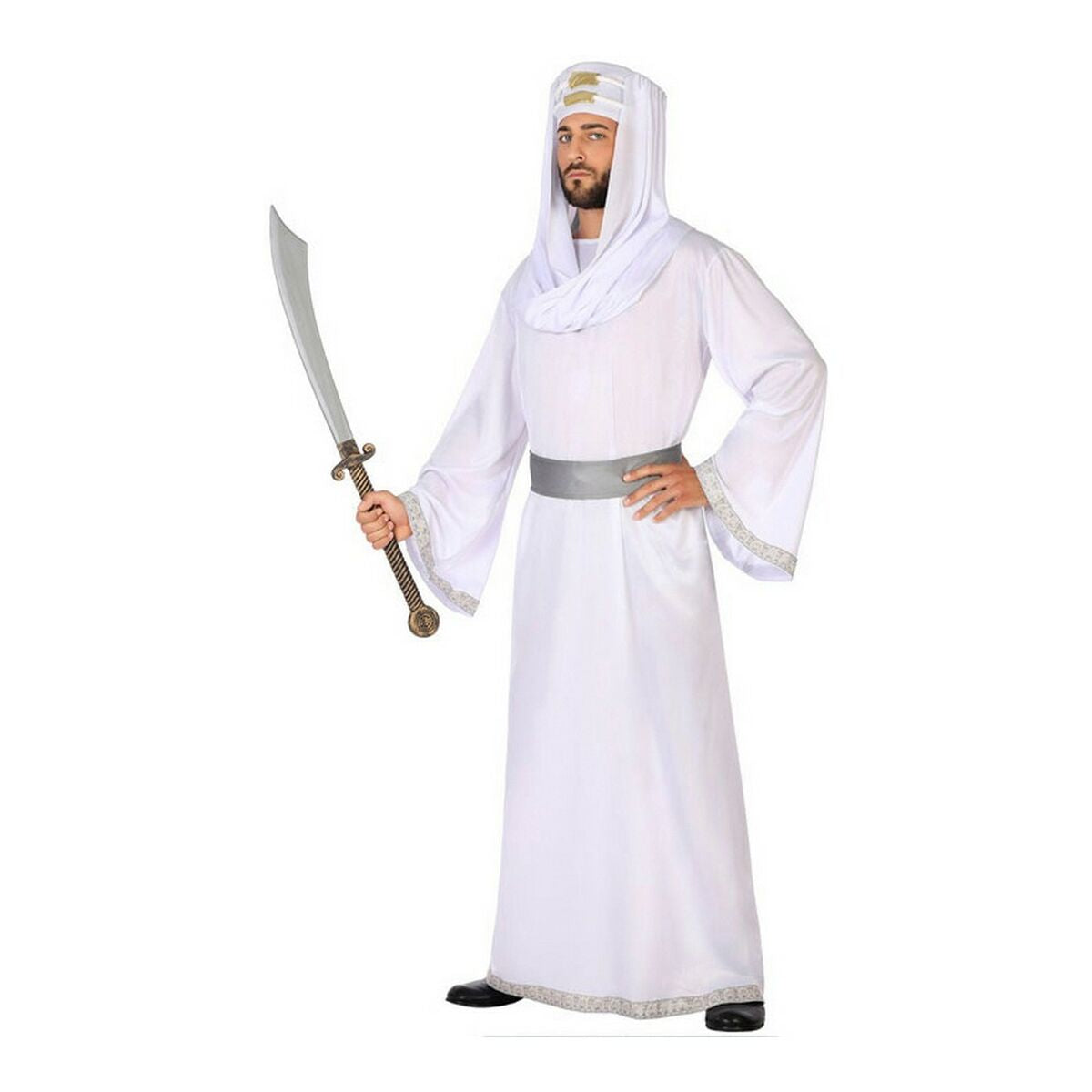 Costume per Adulti Principe Arabo (3 pcs) Taglia:M/L - Disponibile in 3-4 giorni lavorativi