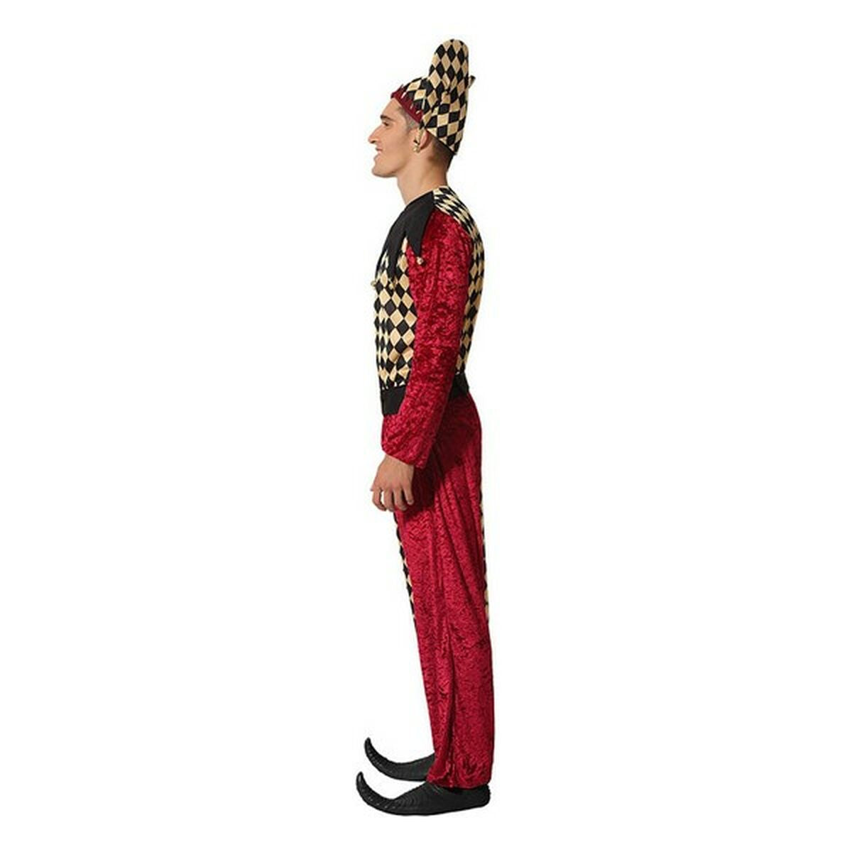 Costume per Adulti Arlecchino (4 pcs) Taglia:XS/S - Disponibile in 3-4 giorni lavorativi