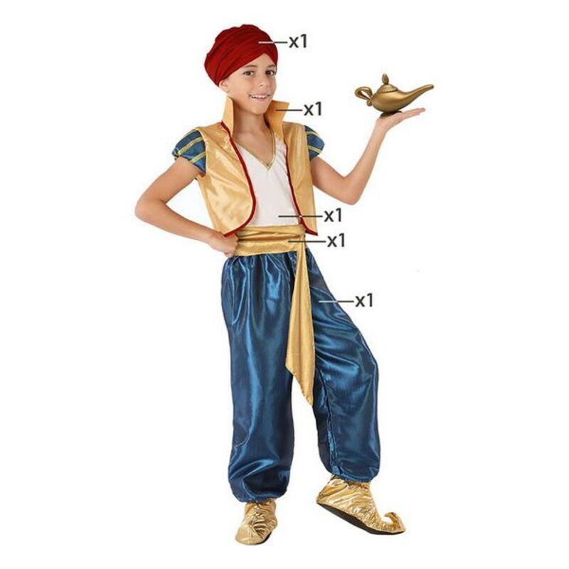 Costume per Bambini Multicolore (5 Pezzi) Taglia:7-9 Anni - Disponibile in 3-4 giorni lavorativi