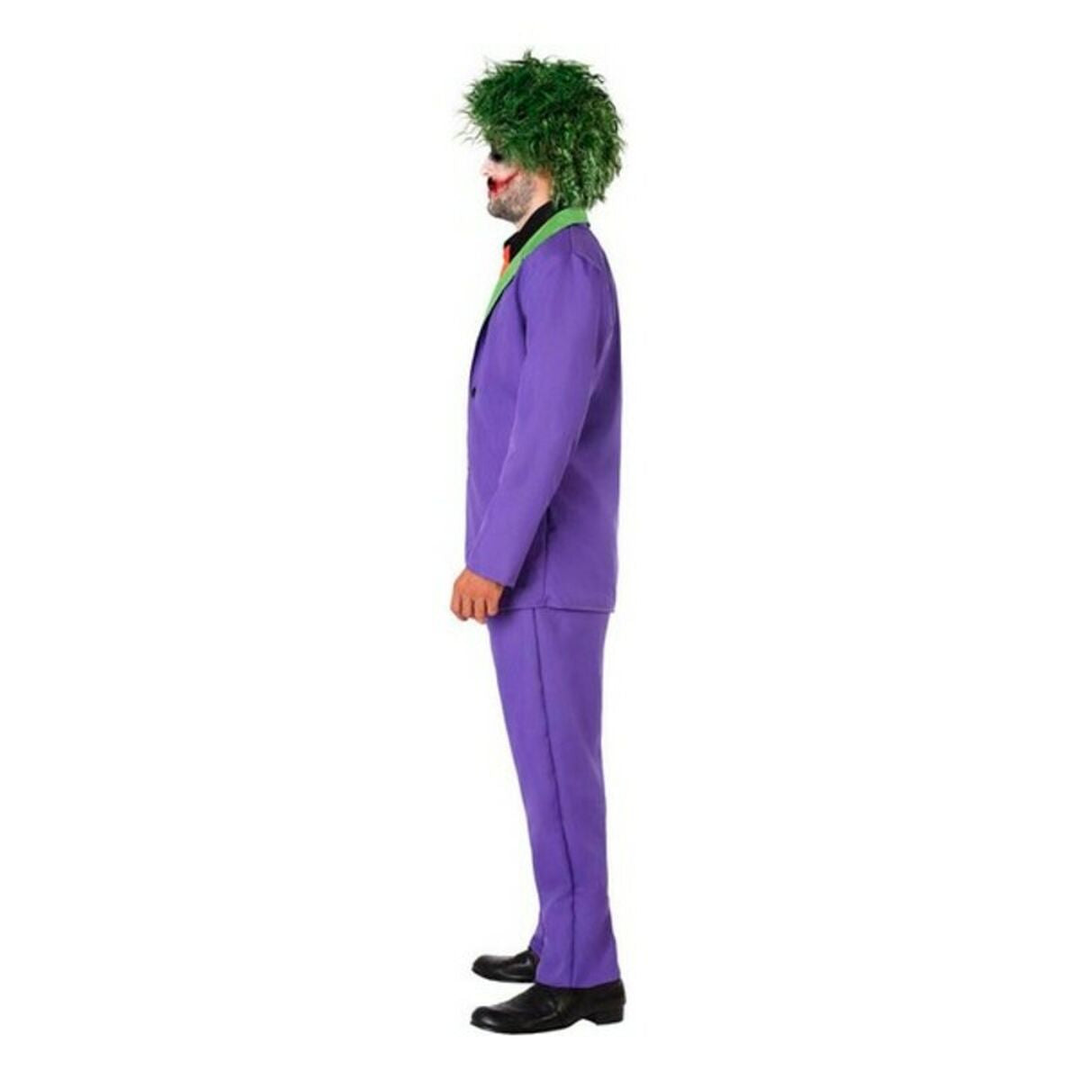 Costume per Adulti Joker Viola Assassino (3 Pezzi) Taglia:XS/S - Disponibile in 3-4 giorni lavorativi